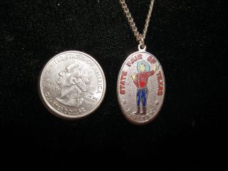 State Fair of Texas Big Tex on 24 Sil Pltd Chain/Vintage From the 