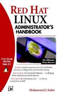 Red Hat Linux Administrators Handbook by Mohammed J. Kabir 2000 