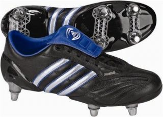 New $120+ Adidas 929478 Nine 9 15 IV 4 SG Rugby Boots Cleats Black 