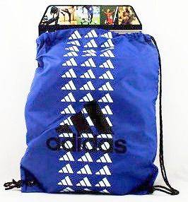 Adidas Berlin Sackpack MensBag Gym Backpack Blue Black White 100% 