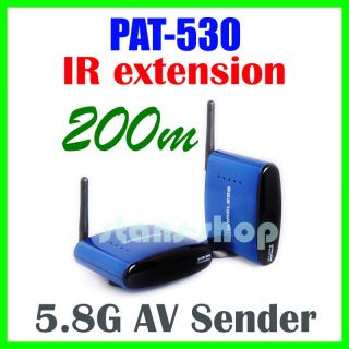 PAT 530 5.8GHz Wireless AV Sender TV Audio Video Transmitter Receiver 