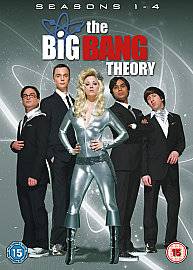 The Big Bang Theory Seasons 1 4 DVD, 2011, 4 Disc Set