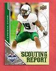 2009 DONALD BROWN UD Draft Edition SCOUTING REPORT 350