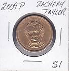 2009 P Zachary Taylor Presidential Dollar