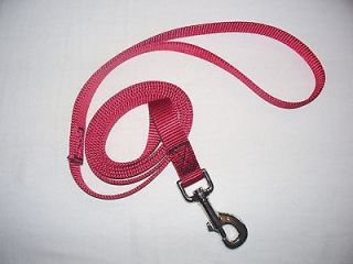 NYLON DOG LEASH 3/4 INCH WIDE 6 FOOT LONG   FREE OFFER