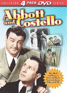 Abbott Costello   DVD Four Pack DVD, 2002, 4 Disc Set