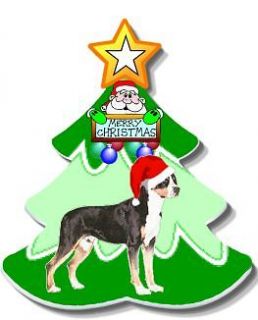 Christmas ornament Greater Swiss Mountain Dog metal new for 2012 gift 