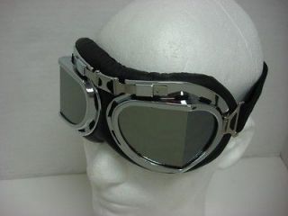   Flying Motorcycle Biker Scooter Cruiser GOGGLES Mirror Reflection