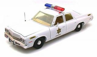   Hazzard ~ Roscos Patrol Car ~ Dodge Monaco ~ 1/18 ~ Johnny Lightning