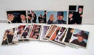 1960s Beatles Diary Blue Back Trading Card Set of 30