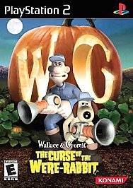 Wallace Gromit The Curse of the Were Rabbit Sony PlayStation 2, 2005 