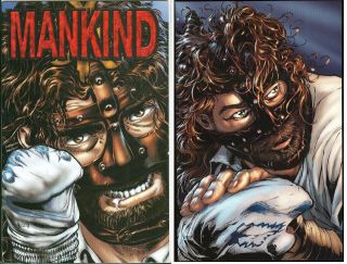 Mankind 1 Comic Lot w/ Dynamic Forces Limited to 5000 Exclusive Cover 