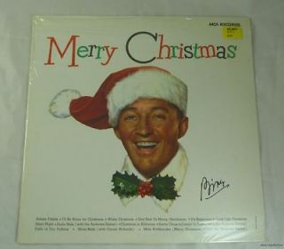 Vintage Merry Christmas BING MCA Records Vinyl Album Sealed Jingle 