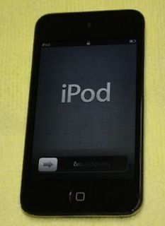 Apple iPod Touch 4th Gen 64GB Black   Fair Condition