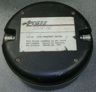 Used Apogee/Gauss 110 10 1 exit horn drivers   Excellent