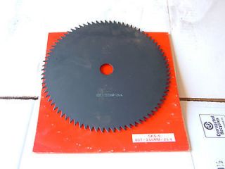 NEW 10 BRUSH CUTTER BLADE, 80 TOOTH, 1 ARBOR