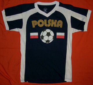   Polish shirt soccer jersey tee style NEW Olympics futbol adult XXL