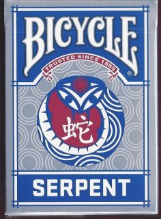 DECK Bicycle Serpent playing cards for Chinese new year