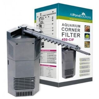 450L/H Aquarium Internal Corner Fish Tank Filter All Pond Solutions 