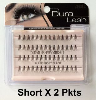 X2 Duralash Ardell Flare SHORT Each Contain 56 Knots Top Selling Item 