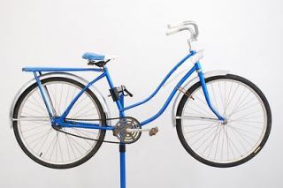 Vintage Hawthorne Ladies Cruiser City Bicycle Bike Step Through Steel 