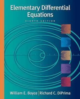 Elementary Differential Equations, with ODE Architect CD by William E 