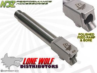 Lone Wolf Glock pistol barrel LWD 279TH M27 .40   9mm Conversion for 