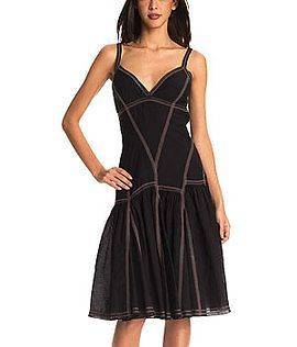 Armani Exchange Dress, A Flatteringly Full Skirted Flamenco Dress Sz 2 