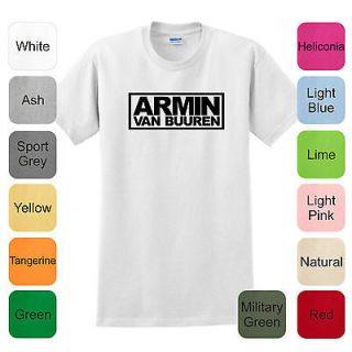 Armin Van Buuren Armada T Shirt Dance Dubstep Trance House DJ Party 