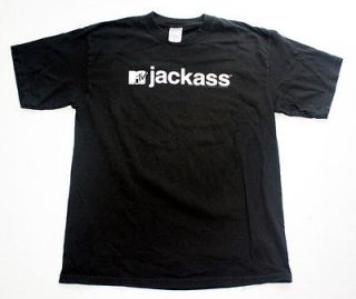 2005 Collectible MTV JACKASS TV Show Series Mens MEDIUM Promo T Shirt