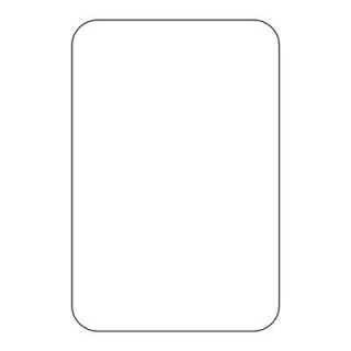 12 x 18 Vertical 4mm Plastic Coroplast White Sign Blank