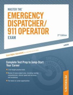 Emergency Dispatcher 911 Operator Exam by Arco Editorial Staff and 
