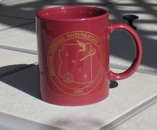 1981 Arizona Homicide Investigators Assoc.Coffee Mug