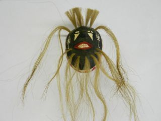 Authentic Native Art Yaqui Small Mask Handcrafted & Unique 3 inches 