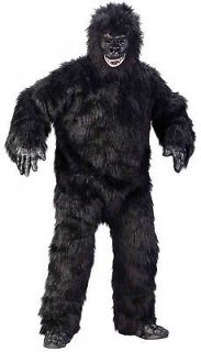 Gorilla Suit Full Body King Kong Costume Adult Mens Unisex Furry Ape 