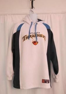 Atlanta Thrashers hoodie, appliqued logo, size XL very good used 