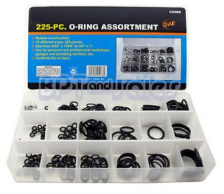   Ring Rubber Assortment SAE Kit Tools Hydraulics Air Gas HVAC NEW