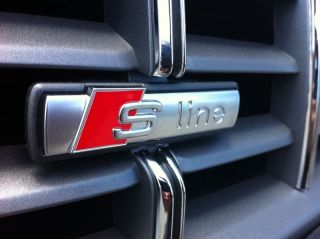 Audi S line Grill Badge 4F0 A3 Sportback A4 Cabrio A6 S3 S4 S6 Genuine 