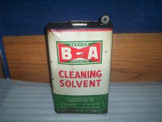   American Oil Company Cleaning Solvent 1 Gallon Oil Can Tin B A B/A
