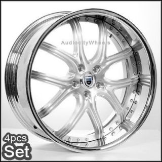 22inch for BMW Wheels Rims 6 7 series 2pc Asanti Staggered