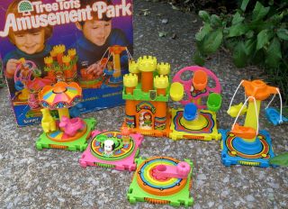 Vtg Kenner Tree Tots Amusement Park 70s Box Set Toy Barky Dog Honey 