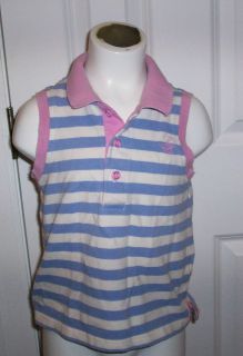Joules Boutique Girls Collar Top with Horse Emblem size 6