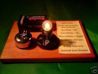 Seance Spirit Lamp Bizarre Occult Magick Magic trick Ouija PK Effect