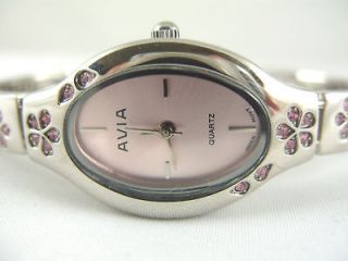 Newly listed Ladies Avia Diamante Watch With Pink Face AVLS