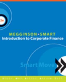   by William L. Megginson and Scott B. Smart 2008, Hardcover