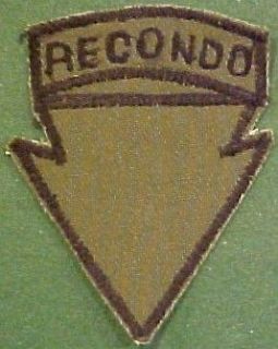5th Infantry Division Recondo Vietnam Patch