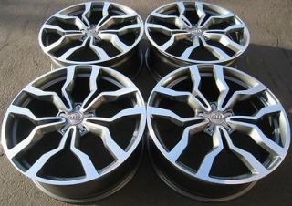20 Alloy Wheels Set For Audi A8 A4 A6 Q5 VW Phaeton Tiguan S Line 