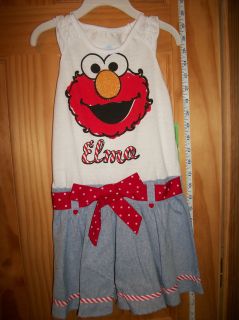   Baby Clothes 4T Sesame Street Toddler Girl Dress NWT Children Apparel