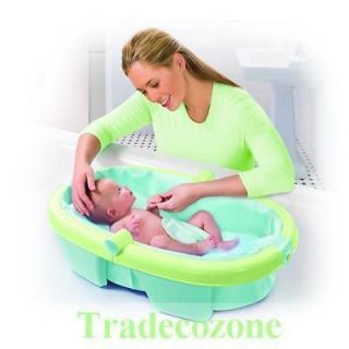   Infant Fold Away Newborn to Toddler Baby Bath Inflatable Durable New
