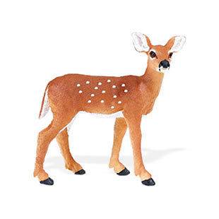 Safari 180229 Whitetail Fawn Deer Wildlife Animal Toy Replica Figurine 